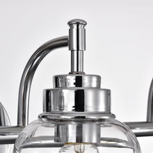 Load image into Gallery viewer, RADIANCE goods 4 Light Chrome Finish Bath Vanity Fixture 30" Wide