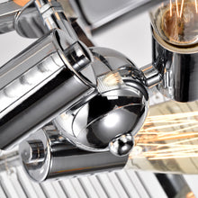 Load image into Gallery viewer, RADIANCE goods 3 Light Chrome Semi-Flush Ceiling Mount 16" Wide