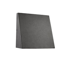 Load image into Gallery viewer, 2R901-BK06ODL RADIANCE goods Embedded LED Light Textured Black Outdoor Wall Sconce 6" Tall