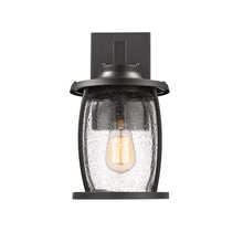 Load image into Gallery viewer, 2S073-BK14OD RADIANCE goods 1 Light Textured Black Outdoor Wall Sconce 14" Tall