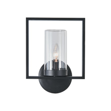Load image into Gallery viewer, 2S076-BK13OD RADIANCE goods 1 Light Textured Black Outdoor/Indoor Wall Sconce 13" Tall