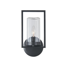 Load image into Gallery viewer, 2S077-BK13OD RADIANCE goods 1 Light Textured Black Outdoor/Indoor Wall Sconce 13" Tall