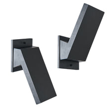 Load image into Gallery viewer, RADIANCE goods Embedded LED Textured Black Outdoor/Indoor Wall Sconce 9" Tall