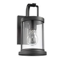 Load image into Gallery viewer, 2S089-BK11OD RADIANCE goods 1 Light Textured Black Outdoor Wall Sconce 11" Tall