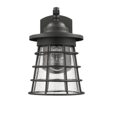 Load image into Gallery viewer, 2S090-BK11OD RADIANCE goods 1 Light Textured Black Outdoor Wall Sconce 11" Tall