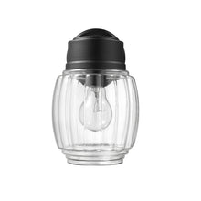 Load image into Gallery viewer, 2S095-BK10OD RADIANCE goods 1 Light Textured Black Outdoor Wall Sconce 10" Tall