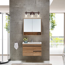 Load image into Gallery viewer, RADIANCE goods 3 Light Rubbed Bronze Finish Bath Vanity Fixture 23" Wide