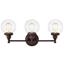 Load image into Gallery viewer, RADIANCE goods 3 Light Rubbed Bronze Finish Bath Vanity Fixture 24" Wide