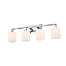 Load image into Gallery viewer, RADIANCE goods 4 Light Chrome Finish Bath Vanity Fixture 29" Wide