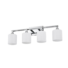Load image into Gallery viewer, RADIANCE goods 4 Light Chrome Finish Bath Vanity Fixture 29" Wide