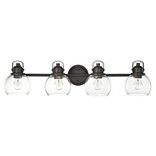 Load image into Gallery viewer, RADIANCE goods 4 Light Rubbed Bronze Finish Bath Vanity Fixture 34" Wide