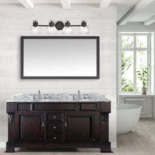 Load image into Gallery viewer, RADIANCE goods 4 Light Rubbed Bronze Finish Bath Vanity Fixture 34" Wide