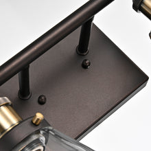 Load image into Gallery viewer, RADIANCE goods 4 Light Rubbed Bronze Finish Bath Vanity Fixture 32" Wide