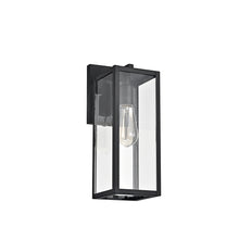 Load image into Gallery viewer, 2S202-BK14OD RADIANCE goods 1 Light Textured Black Outdoor Wall Sconce 14" Tall