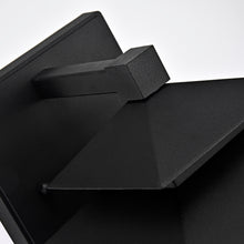 Load image into Gallery viewer, RADIANCE goods 1 Light Textured Black Outdoor Wall Sconce 10" Tall