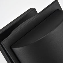 Load image into Gallery viewer, RADIANCE goods 1 Light Textured Black Outdoor Wall Sconce 14" Tall