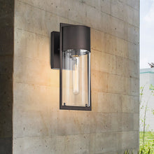 Load image into Gallery viewer, RADIANCE goods 1 Light Rubbed Bronze Outdoor Wall Sconce 14" Tall