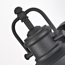 Load image into Gallery viewer, RADIANCE goods 1 Light Textured Black Outdoor Wall Sconce 14" Tall