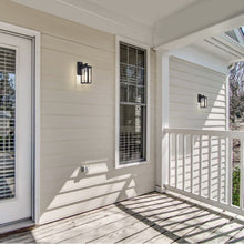 Load image into Gallery viewer, RADIANCE goods 1 Light Textured Black Outdoor Wall Sconce 11" Tall