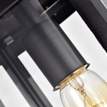 Load image into Gallery viewer, RADIANCE goods 1 Light Textured Black Outdoor Wall Sconce 14" Tall