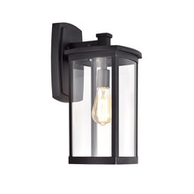 Load image into Gallery viewer, RADIANCE goods 1 Light Textured Black Outdoor Wall Sconce 17" Tall