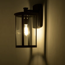 Load image into Gallery viewer, RADIANCE goods 1 Light Textured Black Outdoor Wall Sconce 17" Tall