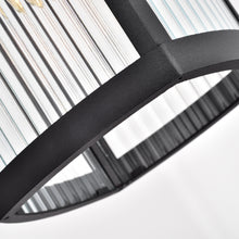 Load image into Gallery viewer, RADIANCE goods 1 Light Textured Black Outdoor Wall Sconce 17" Tall