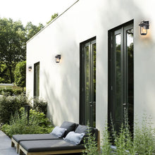 Load image into Gallery viewer, RADIANCE goods 1 Light Textured Black Outdoor Wall Sconce 13" Tall