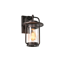 Load image into Gallery viewer, RADIANCE goods 1 Light Rubbed Bronze Outdoor Wall Sconce 13" Tall