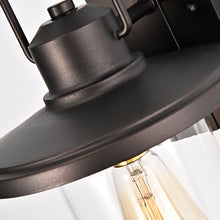 Load image into Gallery viewer, RADIANCE goods 1 Light Rubbed Bronze Outdoor Wall Sconce 12" Tall