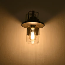 Load image into Gallery viewer, RADIANCE goods 1 Light Rubbed Bronze Outdoor Wall Sconce 12" Tall
