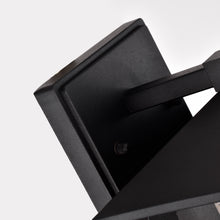 Load image into Gallery viewer, RADIANCE goods 1 Light Textured Black Outdoor Wall Sconce 11" Tall