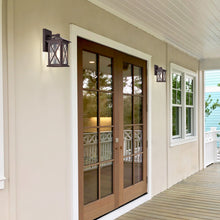 Load image into Gallery viewer, RADIANCE goods 1 Light Oil Rubbed Bronze Outdoor Wall Sconce 12" Tall