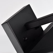 Load image into Gallery viewer, RADIANCE goods 1 Light Textured Black Outdoor Wall Sconce 11" Tall