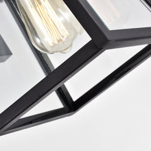 Load image into Gallery viewer, RADIANCE goods 1 Light Textured Black Outdoor Wall Sconce 12" Tall