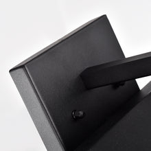 Load image into Gallery viewer, RADIANCE goods 1 Light Textured Black Outdoor Wall Sconce 12" Tall