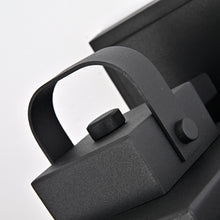 Load image into Gallery viewer, RADIANCE goods 1 Light Textured Black Outdoor Wall Sconce 13" Tall