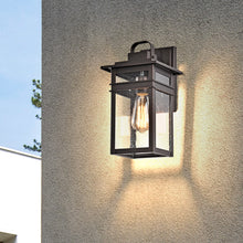 Load image into Gallery viewer, RADIANCE goods 1 Light Rubbed Bronze Outdoor Wall Sconce 13" Tall