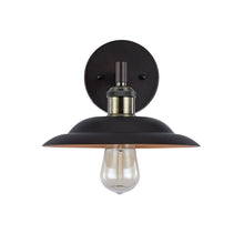 Load image into Gallery viewer, RADIANCE goods 1 Light Oil Rubbed Bronze Wall Sconce 10" Wide