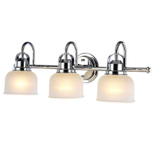Load image into Gallery viewer, RADIANCE goods 3 Light Chrome Finish Bath Vanity Fixture 25" Wide