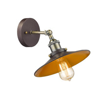 Load image into Gallery viewer, RADIANCE goods 1 Light Oil Rubbed Bronze Wall Sconce 9" Wide