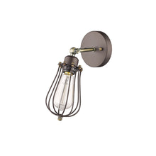 Load image into Gallery viewer, RADIANCE goods 1 Light Oil Rubbed Bronze Wall Sconce 5" Wide