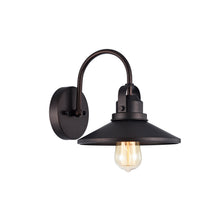 Load image into Gallery viewer, 57050-RB09WS1 RADIANCE goods 1 Light Oil Rubbed Bronze Wall Sconce 9" Wide