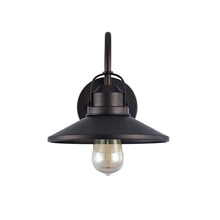 Load image into Gallery viewer, 57050-RB09WS1 RADIANCE goods 1 Light Oil Rubbed Bronze Wall Sconce 9" Wide