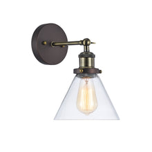 Load image into Gallery viewer, RADIANCE goods 1 Light Oil Rubbed Bronze Wall Sconce 7" Wide