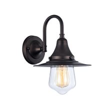 Load image into Gallery viewer, RADIANCE goods 1 Light Oil Rubbed Bronze Wall Sconce 9" Wide