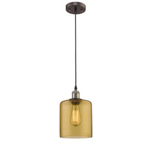 Load image into Gallery viewer, RADIANCE goods Industrial 1 Light Rubbed Bronze Ceiling Pendant 7" Wide