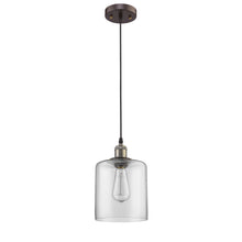 Load image into Gallery viewer, RADIANCE goods Industrial 1 Light Rubbed Bronze Ceiling Pendant 7" Wide