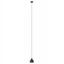 Load image into Gallery viewer, RADIANCE goods Industrial 1 Light Oil Rubbed Bronze Ceiling Pendant 7" Wide