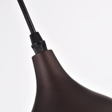 Load image into Gallery viewer, RADIANCE goods Industrial 1 Light Oil Rubbed Bronze Ceiling Pendant 7" Wide